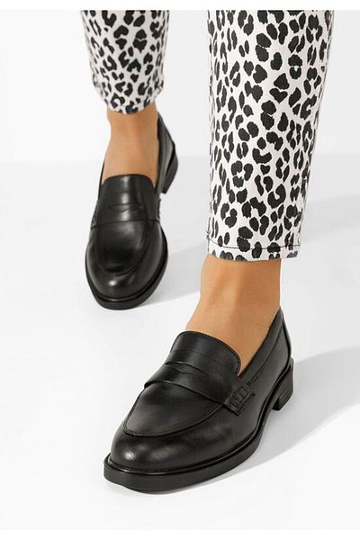 B T Shoes Loafers dama Zalaya V4 negri