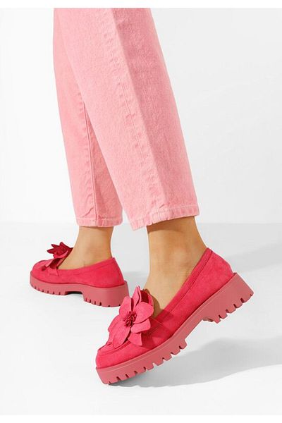B T Shoes Mocasini dama Camelea fucsia