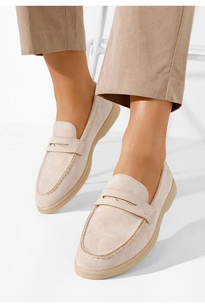 B T Shoes Mocasini dama Maceira V2 bej