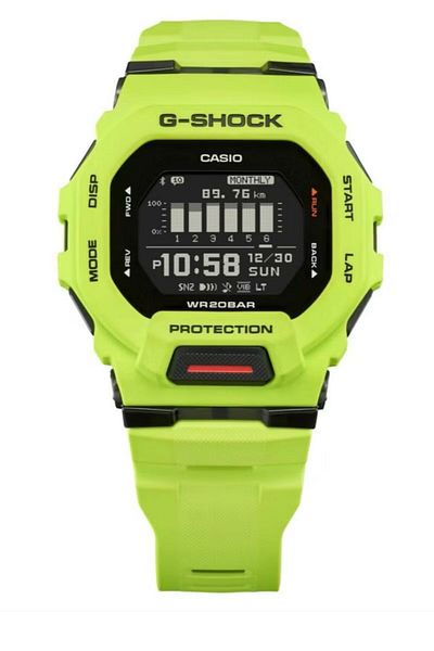 Casio Casio Men's G-Shock Quartz Sport Watch with Resin Case and Strap and Black Dial GBD-200-9ER