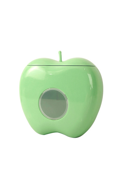 Shunmaii صندوق تخزين بلاستيكي أخضر مع غلاف بلاستيكي منظم، حقيبة مرنة لحفظ الط...