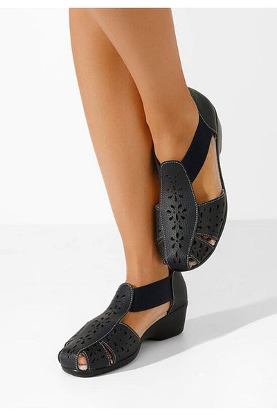 B T Shoes Sandale dama piele Melona V2 navy