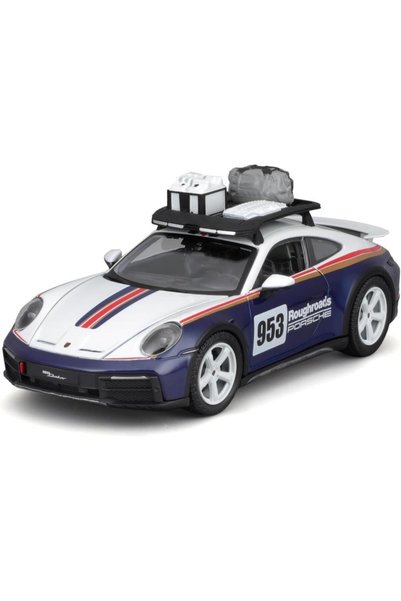 BBURAGO 28029 Burago 1:24 Porsche 911 Dakar Model Car -Sun