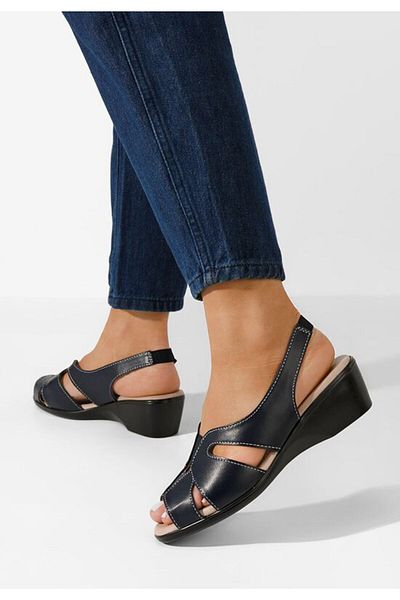 B T Shoes Sandale dama Laurella navy