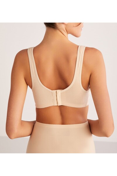 Kom Women's Gathering Underwireless & Cupless Transparent Bra