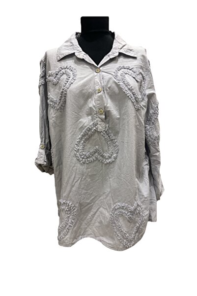 PHUTİ COLLECTION Italian 100% Cotton Heart Shirt