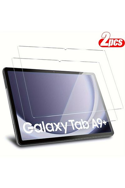 Choice Tab A9 Plus 11.0 2Pcs Tempered Glass For Samsung Galaxy Tab A9 Plus 11 inch Flip Tri-fold Stand Cove