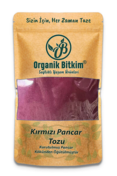 OB Organik Bitkim Kırmızı Pancar Tozu (Öğütülmüş) 1 kg