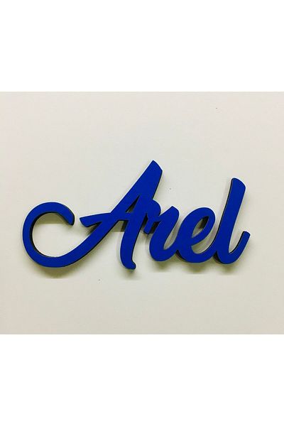 estölye Ornament de ușă cu nume din lemn, cu perne de 25 cm (1 buc)