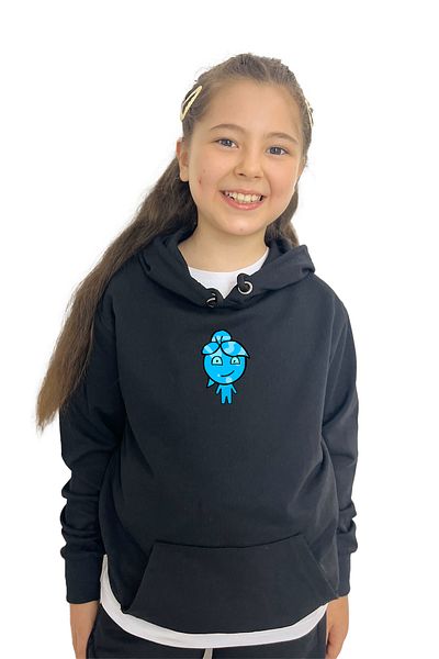 yudemia Fire and Water Water Printed Girls Sweatshirt T-Shirt Tracksuit Set – Comfortable and Stylish Design