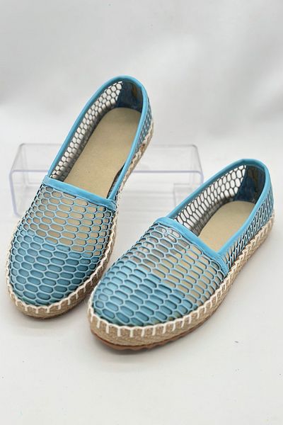 SWORD Casual Espadrille - Καλοκαιρινή Espadrille με μοτίβο μεγάλου πλέγματος - Γυναικεία Espadrille