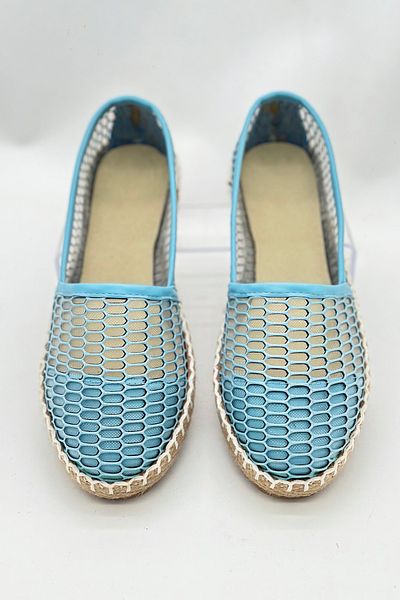 SWORD Casual Espadrille - Καλοκαιρινή Espadrille με μοτίβο μεγάλου πλέγματος - Γυναικεία Espadrille