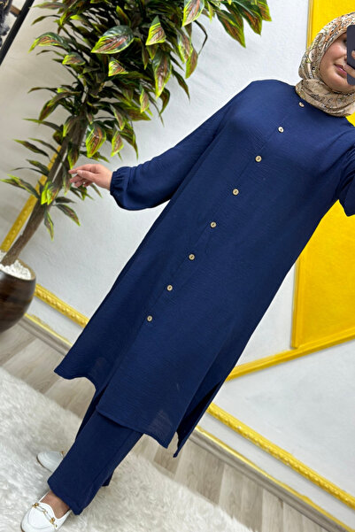 Elmas Tesettür Γυναικεία Ρούχα Μασούρι Μεγάλου Μεγέθους Παντελόνι Aerobin Διπ...