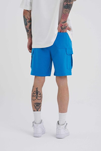 Machinist Ανδρικό σορτς Cargo Basic Relaxed Lens με τσέπες