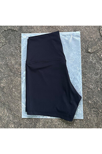 Choice36 S Black Women Sports Shorts High Waist Yoga Shorts Slim Fit Butt Lif...