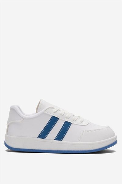 Liger Pantofi casual unisex cu talpă ușoară, alb - SAKS