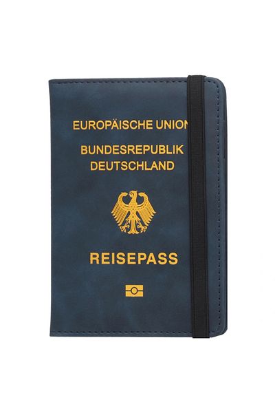 STOREMAX Germany Clamshell Faux Leather Passport Case Wallet (Rfid Blocker) (5047)