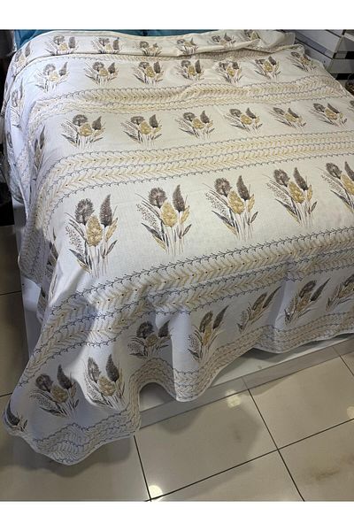 ŞENER HOME Ekin Pattern Printed 150X240 Cm. Single Single Pike - Brown