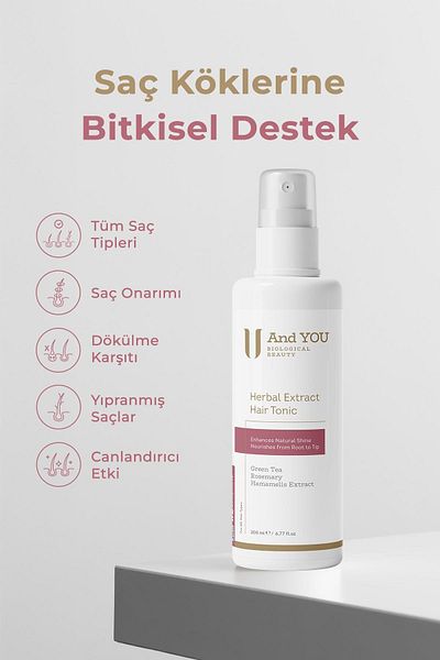 AND YOU Herbal Extract Hair Tonic 200 ml