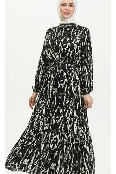 MODA Marble Patterned Hijab Dress