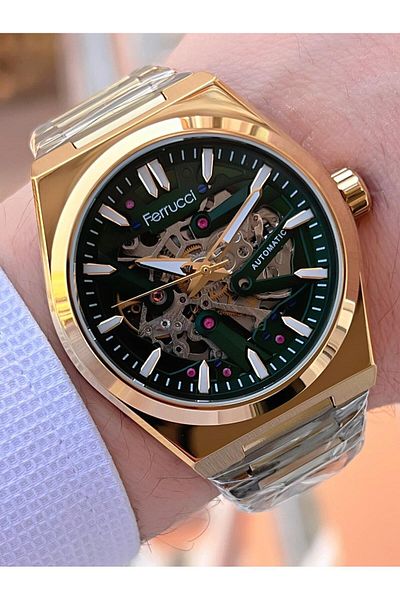 Ferrucci 3 Atm Water Resistant Automatic Men's Wristwatch Bfc.03532.03