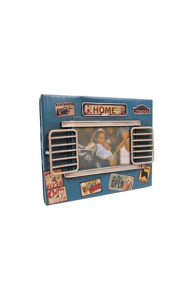 Skygo Vintage Style Decorative Metal Frame - Shutter Themed Home and Office Gift