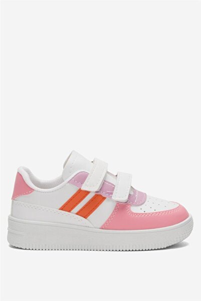 Liger Çocuk Sneaker Spor Ayakkabı PUDRA - TURUNCU