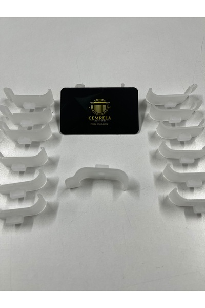 Home Stor Ve Zebra Perde Montaj Aparatı Plastik 4.5 Cm (GENİŞ KASA) 20 Adet