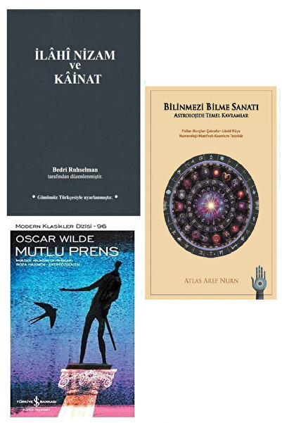 TÜRKİYE İŞ BANKASI KÜLTÜR YAYINLARI İlahi Nizam Ve Kainat + Mutlu Prens + Bil...