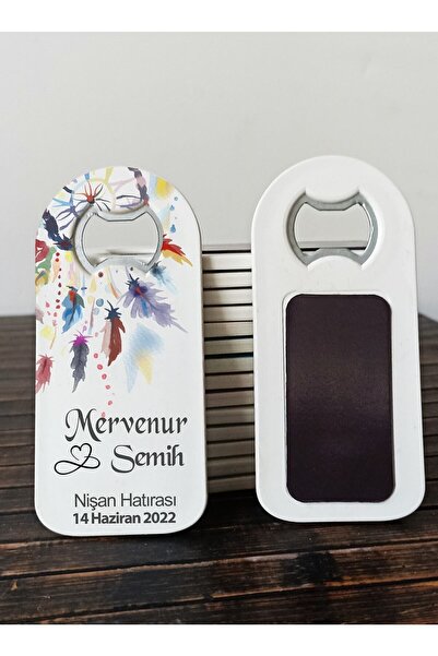 DeryalarDijital 10 Adet Magnet Baskı Nikah Magneti Düğün Magneti Söz Magneti ...