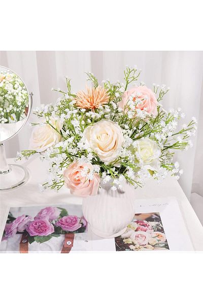 co arma Gypsophila roses for weddings, Valentine's Day and decoration