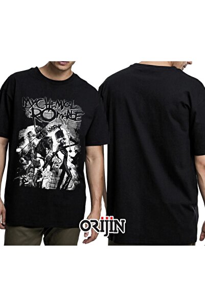 orijintex My Chemical Romance Men's Black T-Shirt