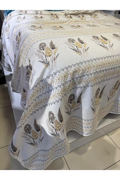 ŞENER HOME Ekin Pattern Printed 150X240 Cm. Single Single Pike - Brown