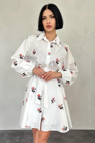 leyla sanat sanata yeni bir bakış açısı Leyla Sanat Sanata a New Perspective Orange Brode Handkerchief Dress