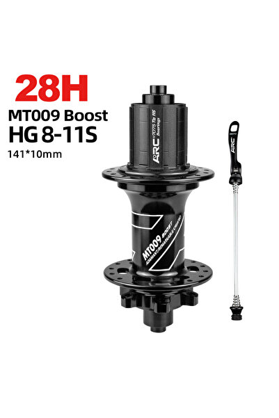Choice محور QR-HG-REAR ARC MT009 BOOST الأمامي الخلفي 28 فتحة محور دراجة جبلي...