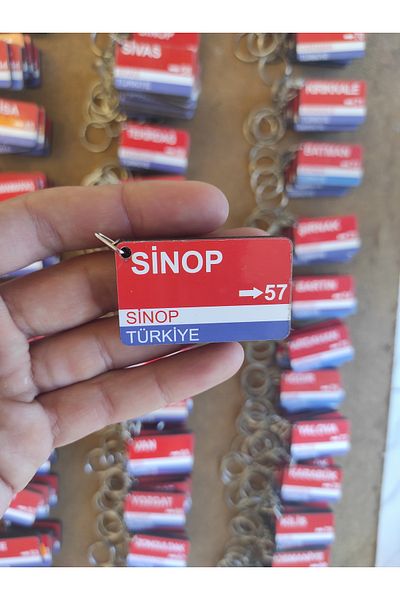 Home Sinop 57 Hometown Keychain