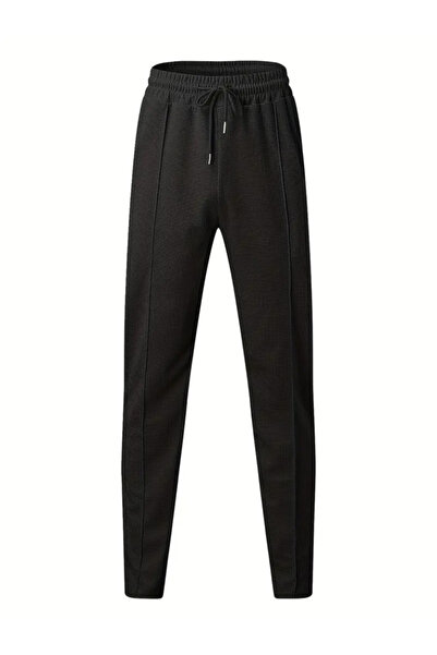 Kokosh moda Pantaloni bărbați cu talie înaltă, cu șireturi în față, cu buzunare