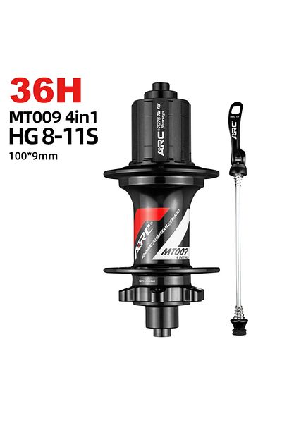 Choice R-36H-HG-QR MT009 MTB mountain bike front rear hub 32 28 36 holes hg xd ms micro spline freehub 11 1