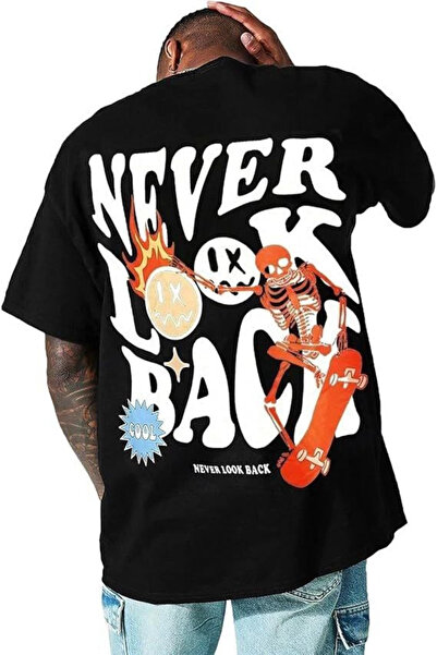 Euro Class Ανδρικό μπλουζάκι με κοντό μανίκι με στάμπα - μαύρο