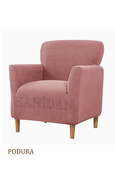 nurlan 1Pcs Stretch Apple Castle Motif Insipidity Consumer Sheltering Divane Bucket and Sofort Line