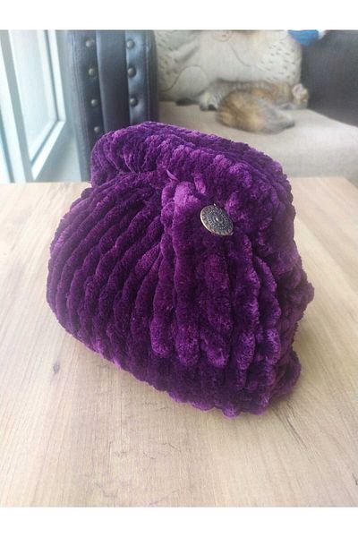 MAM Purple Bag - Handmade Hidden Scholarship Velvet