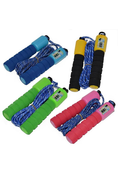 SENEL STORE حبل القفز الخاص باللعبة للأطفال - حبل رياضي - ألوان متعددة يتم شح...