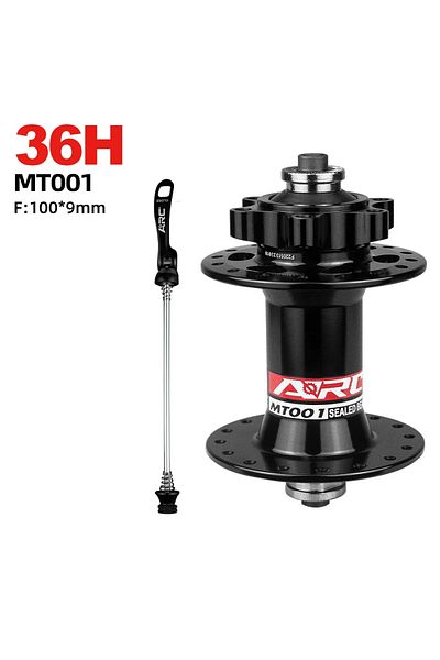 Choice MT001-Black-QR-36H MT009 BOOST 4 IN 1 Front bike hubs MTB mountain bike hubs 28H 32H 36H 15x110 9 15