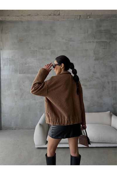 modaserdem Buklet College Coat - Brown