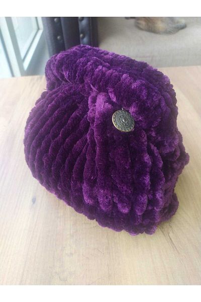 MAM Purple Bag - Handmade Hidden Scholarship Velvet