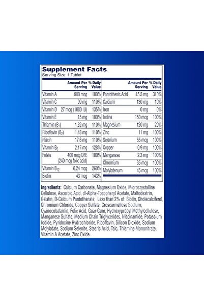 One A Day One A Day Men’s Multivitamin Supplement Tablet 200 Tablets