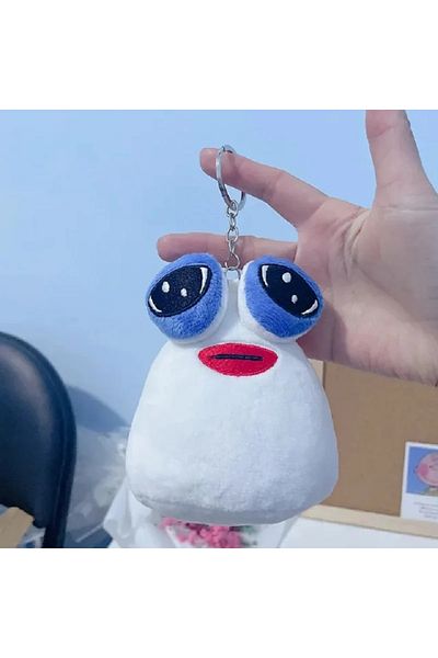 Choice سلسلة مفاتيح DYjingbai Hot 10 سم من لعبة My Pet Alien Pou المصنوعة من القطيفة Furdiburb Emotion Alien Plushie المحشوة