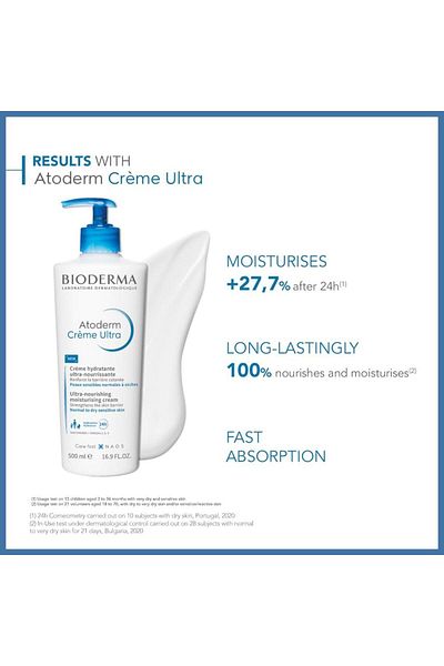 Bioderma Bioderma Atoderm Ultra Nourishing Moisturizing Cream 500ml