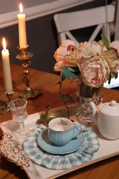 vintagetasarım Kahve Sunum Bardak Altlığı Fırfırlı Vintage 20cm 2 Adet