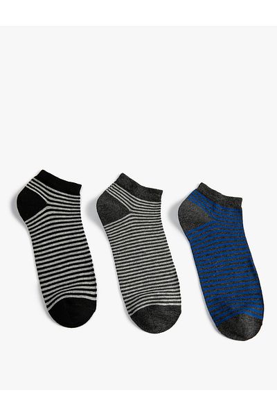 Koton 3-Line Booties Socks Set